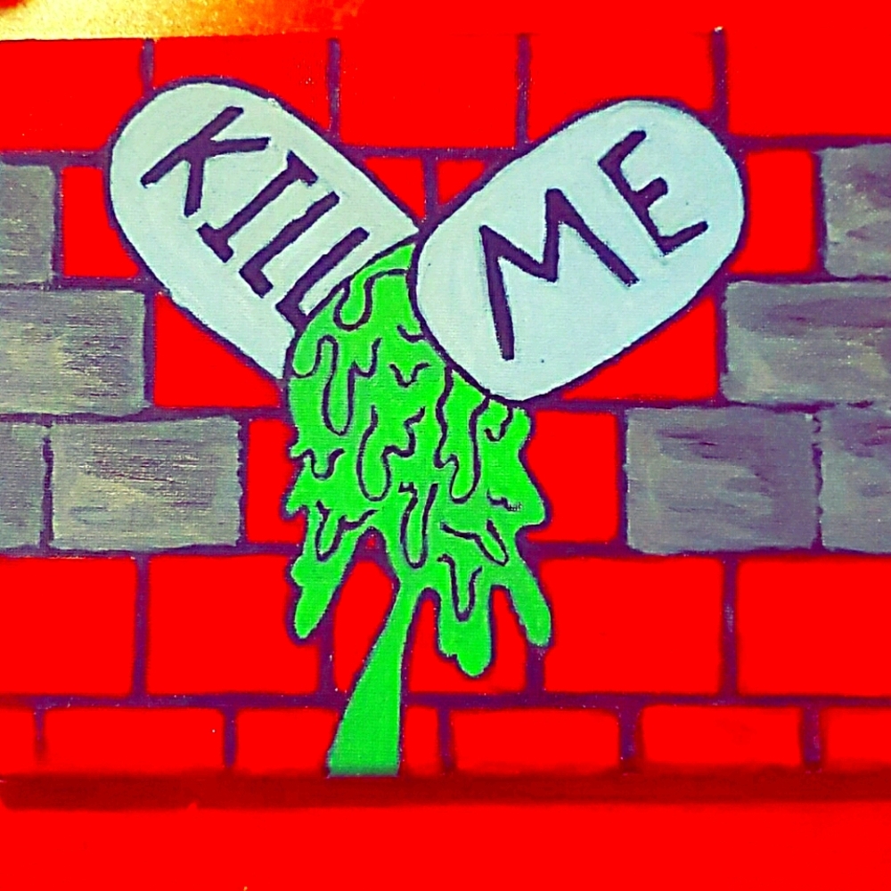 Kill Pill Canvas Painting